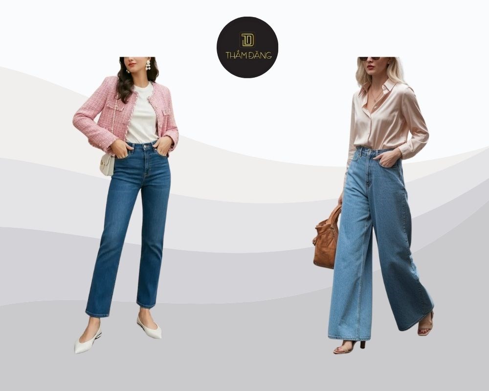 set đồ áo hồng phối với quần màu gì nữ