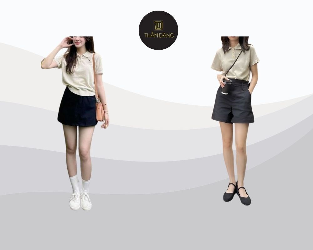 Với vóc dáng cao, bạn có thể tự tin thử nghiệm nhiều kiểu áo sơ mi và quần short khác nhau để tạo hiệu ứng cân đối và tôn lên chiều cao.