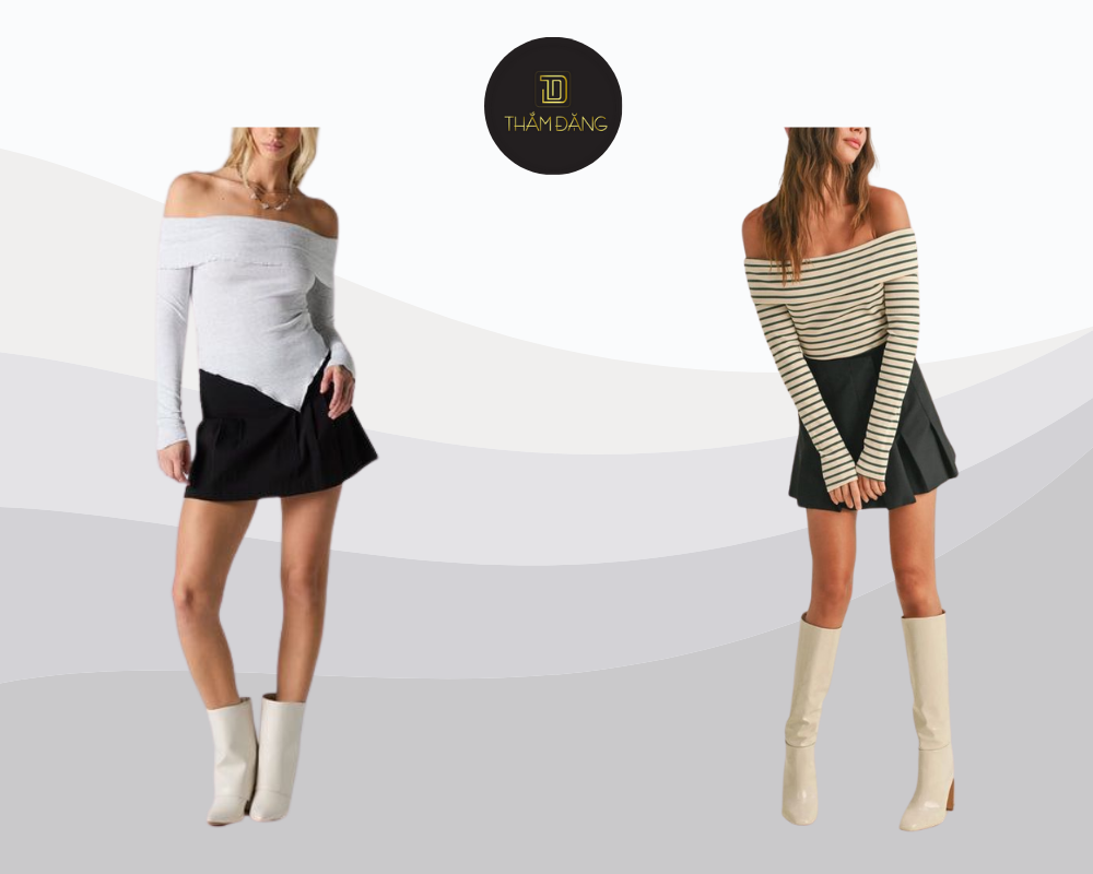 Style dễ thương trẻ trung năng động cho mọi buổi gặp gỡ vui tươi.