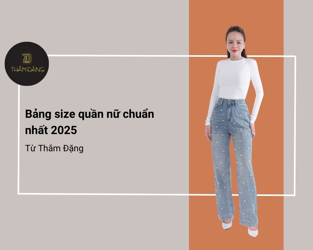 bảng size quần nữ chuẩn