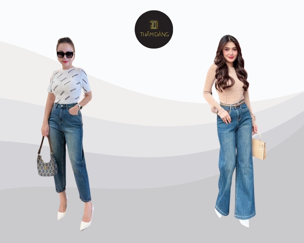 quần jeans bền bỉ phù hợp từ công sở đến đường phố