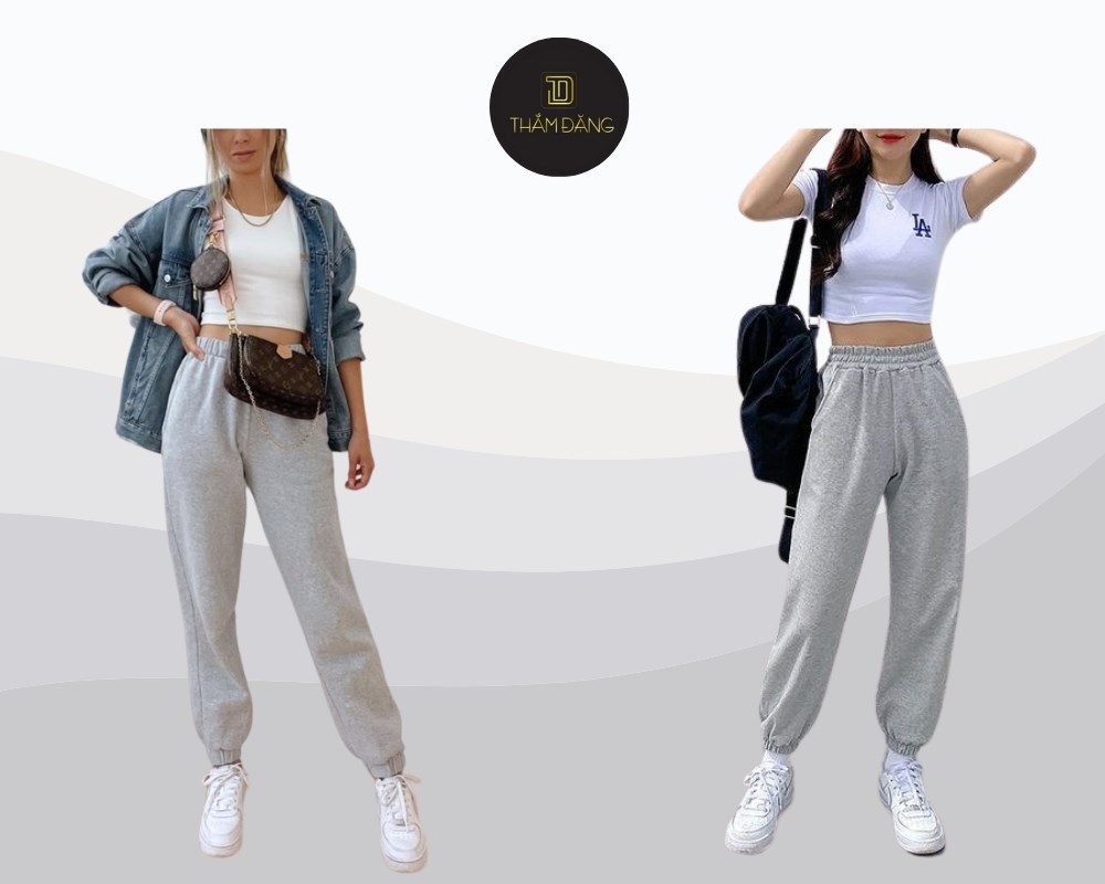 quần jogger năng động, cá tính