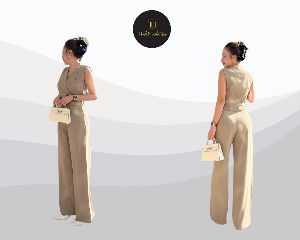 quần ống suông mang đến tự thanh lịch, tinh tế