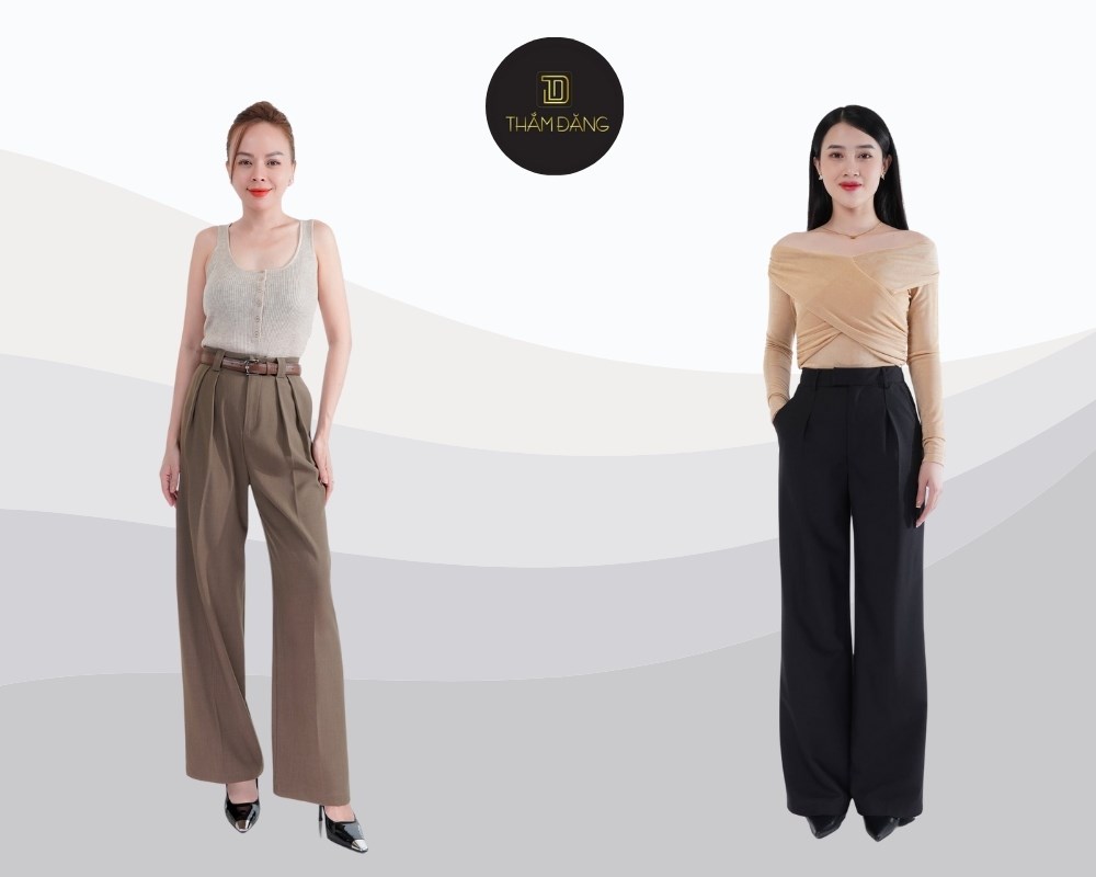 quần tây nữ thanh lịch chuẩn size phong cách công sở