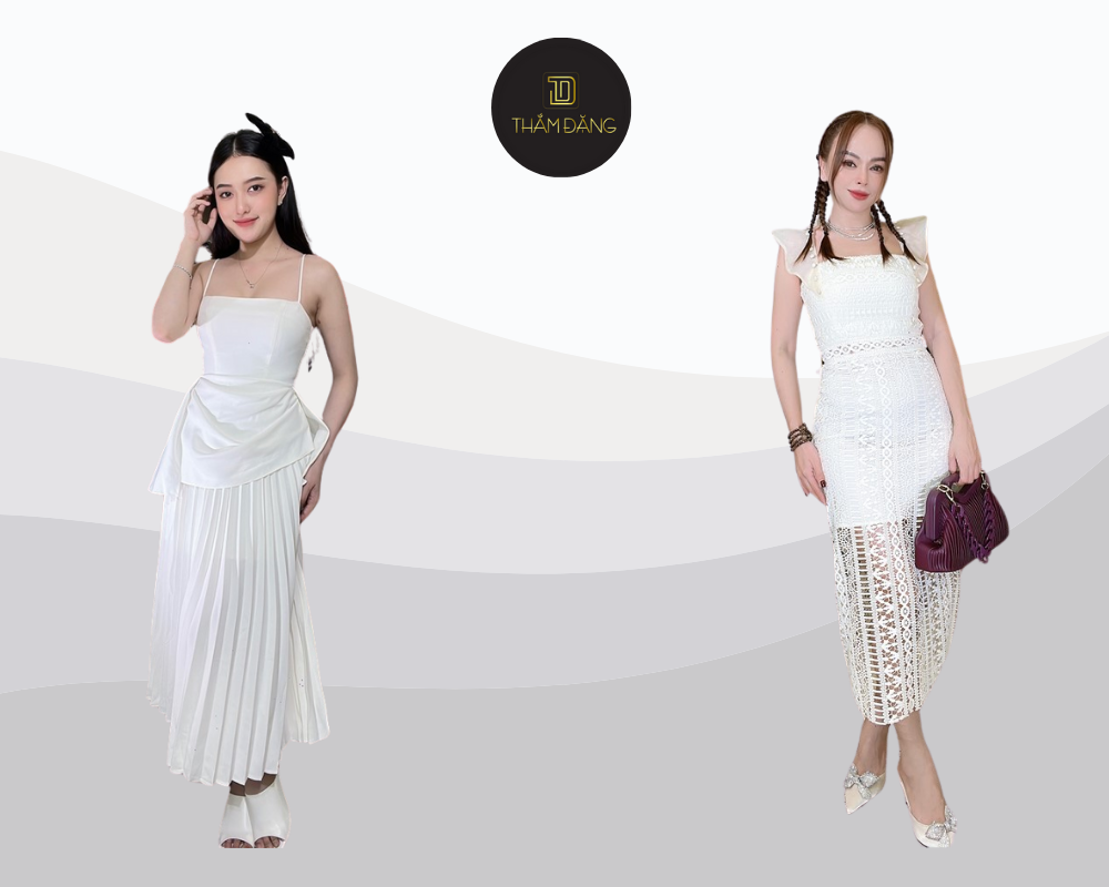 Lựa chọn trang phục thanh lịch, nữ tính cho lễ dạm ngõ với những set đồ tinh tế và màu sắc nhẹ nhàng.