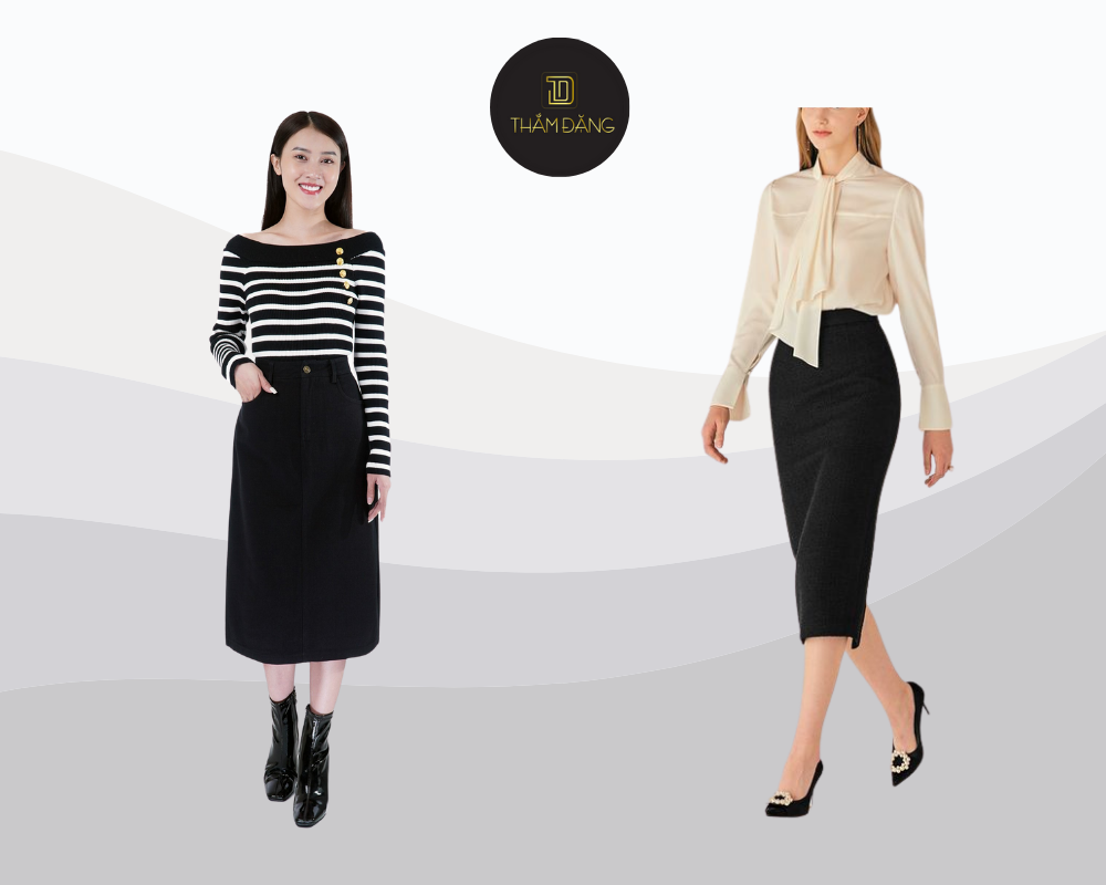 Set đồ thanh lịch và quyến rũ hoàn hảo cho những buổi tiệc sang trọng.