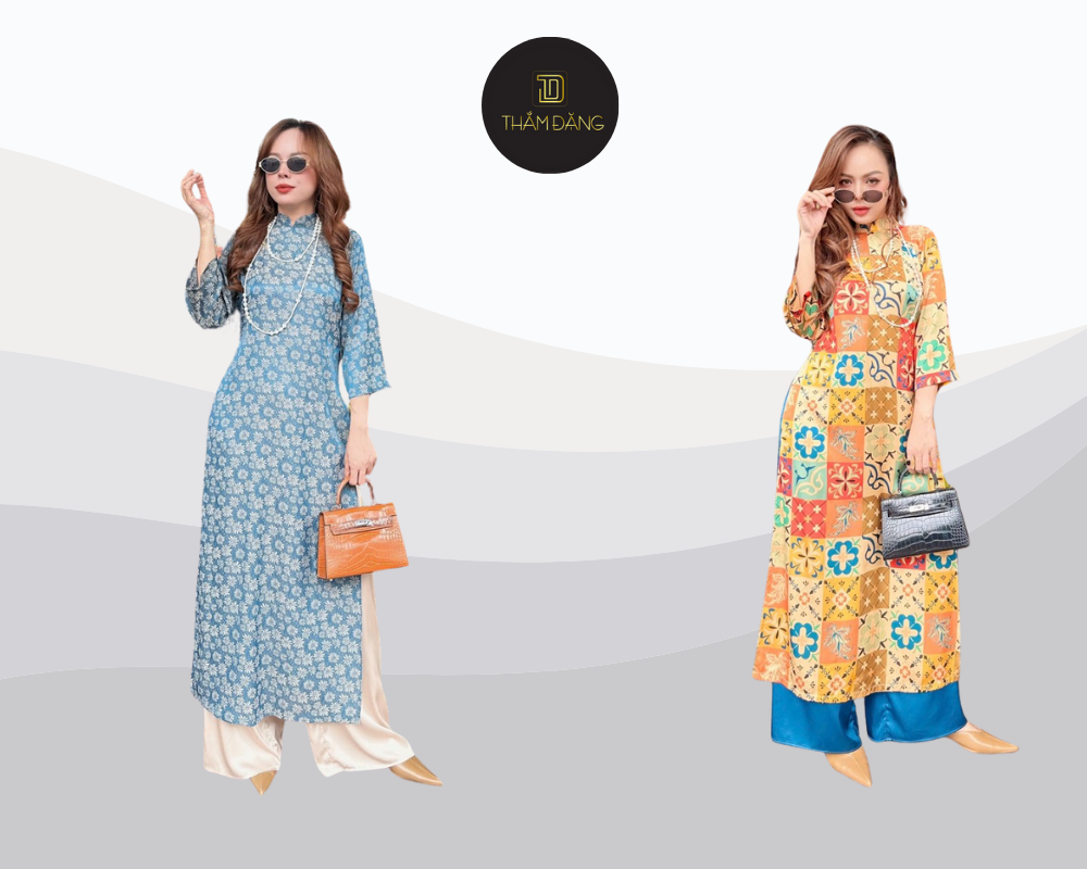 Thanh tao, trang nghiêm và đầy bản sắc, áo dài là lựa chọn lý tưởng mỗi khi đến chùa.