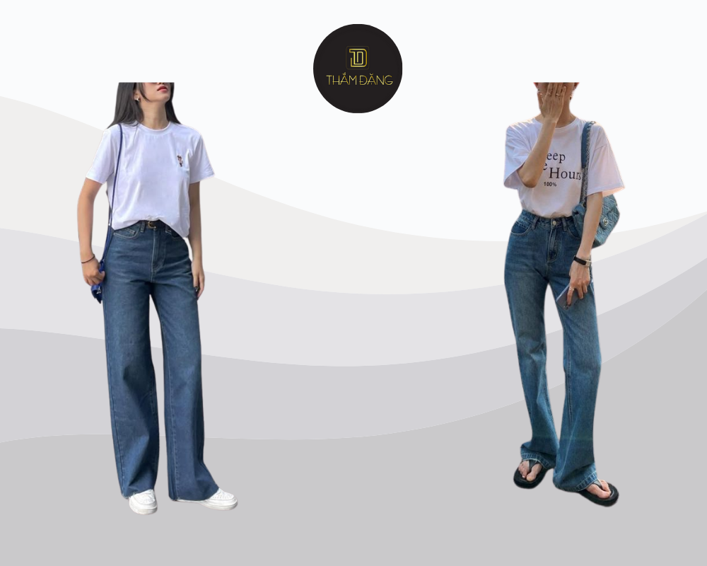 Set áo thun basic và quần baggy là lựa chọn hoàn hảo cho những ngày dạo phố Nha Trang đầy nắng với phong cách thoải mái mà vẫn thời thượng.