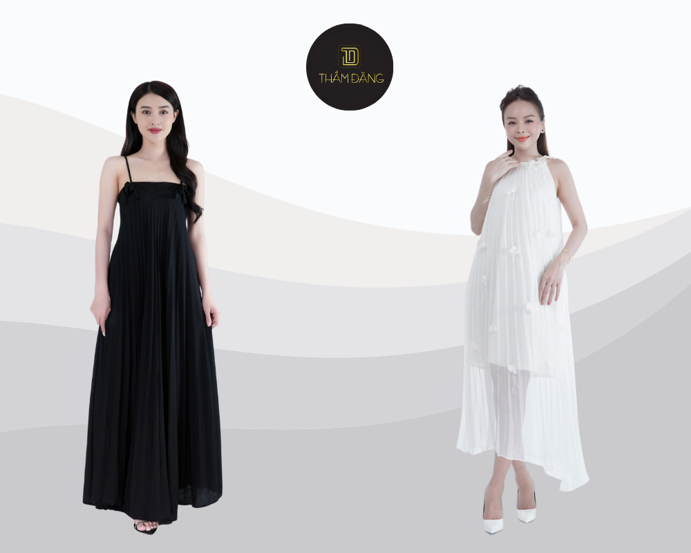 Váy maxi tuyệt đẹp, phụ kiện boho và phong cách chụp ảnh hoàng hôn tạo nên vẻ ngoài quyến rũ tại thiên đường biển.