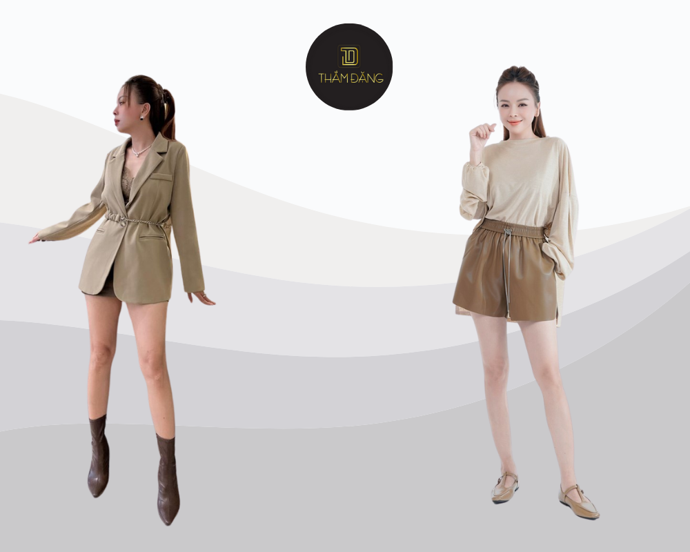 Phối đồ với màu be tinh tế giúp bạn tỏa sáng và luôn thanh lịch trong mọi hoàn cảnh.