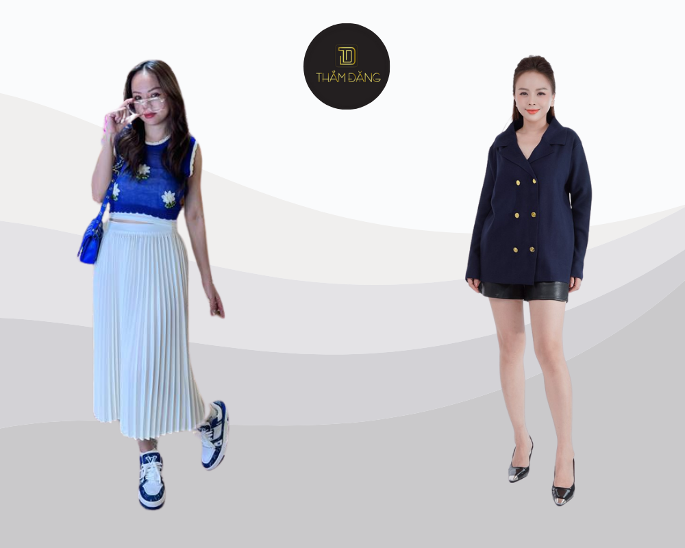 Chọn màu chàm phù hợp với tông da, chất liệu và dịp để tạo nên outfit hài hòa và ấn tượng.