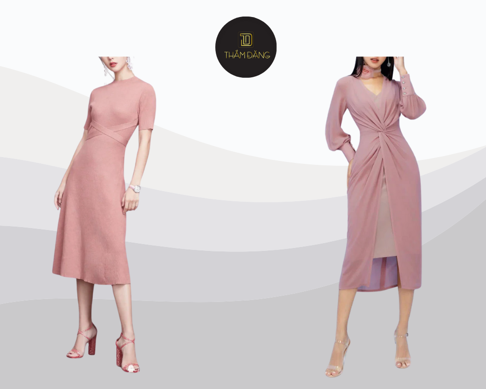 Hồng vỏ đỗ nhẹ nhàng, nữ tính và dễ phối, chỉ cần lưu ý để tạo nên vẻ đẹp hài hòa và tinh tế.