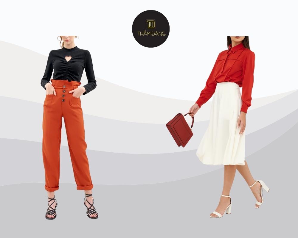Màu nóng, gồm đỏ, cam, vàng và các sắc thái phái sinh, tạo cảm giác ấm áp, nổi bật và năng lượng