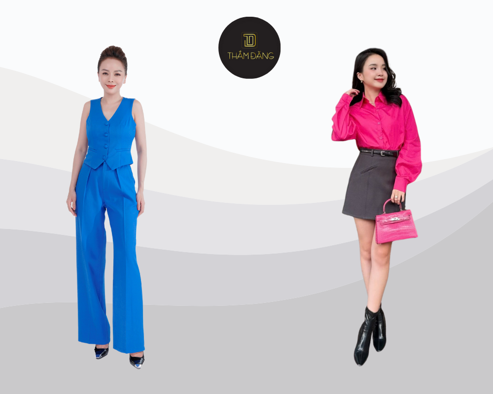 Phối màu nóng - lạnh cần sự tinh tế, tuân theo nguyên tắc về tỉ lệ, sắc độ, màu trung gian và phù hợp với làn da để tạo nên outfit hài hòa và thời thượng