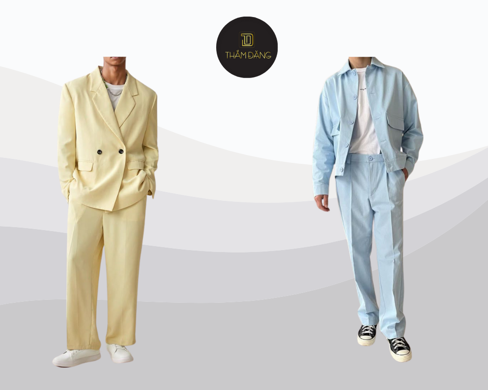 Set đồ ton-sur-ton pastel mang đến vẻ ngoài thanh thoát, tinh tế và hiện đại cho những dịp dạo phố hay sự kiện.