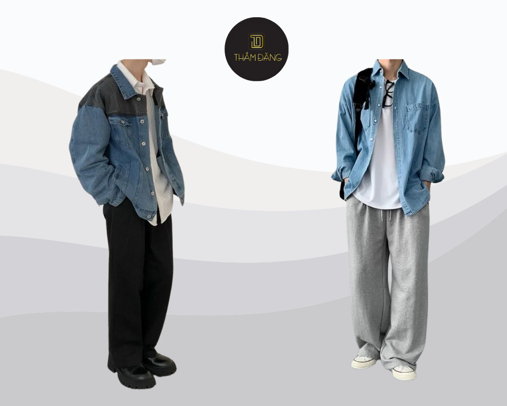Mix màu trung tính với denim mang đến vẻ ngoài cá tính, hiện đại và dễ ứng dụng cho mọi hoàn cảnh.