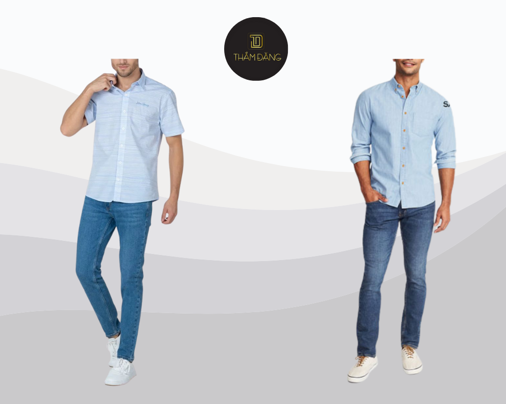 Set đồ xanh lam tinh tế, dễ phối hợp, mang đến phong cách tối giản nhưng vẫn đầy nam tính và phù hợp cho nhiều dịp.