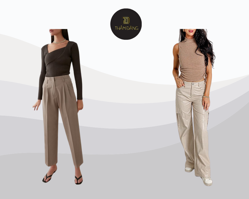 Taupe - sắc xám pha nâu đầy tinh tế giúp bạn ghi điểm với vẻ ngoài sang trọng, linh hoạt và không bao giờ lỗi mốt.