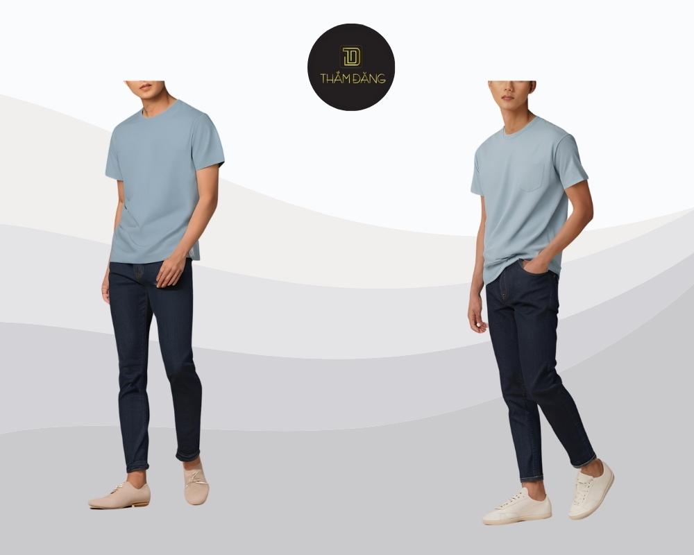 Trẻ trung, năng động và lịch sự với set đồ xanh phối hài hòa cho chàng trai hiện đại.