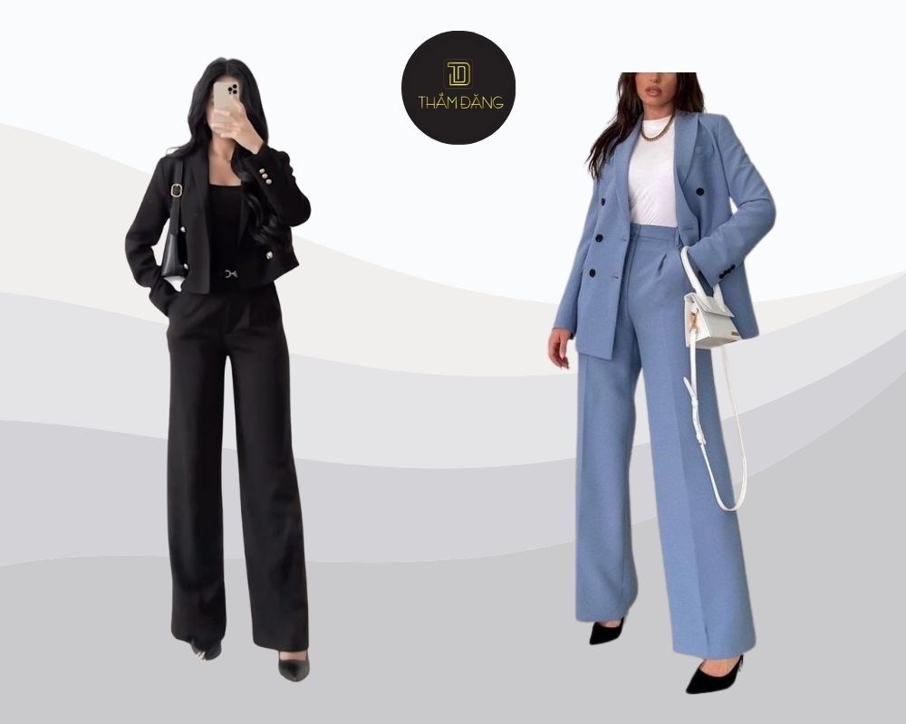 Diện suit với giày cao gót tạo set đồ công sở quyền lực, chuyên nghiệp và tự tin