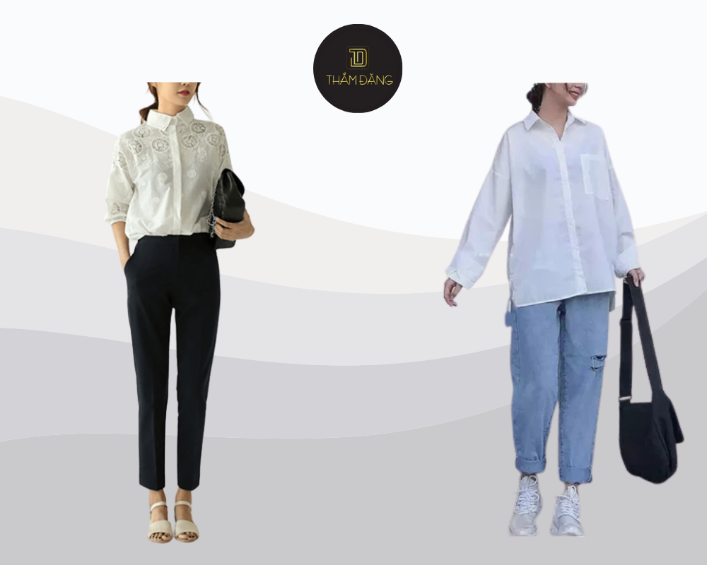 Street style hiện đại với sơ mi oversized và baggy unisex chuẩn gu giới trẻ