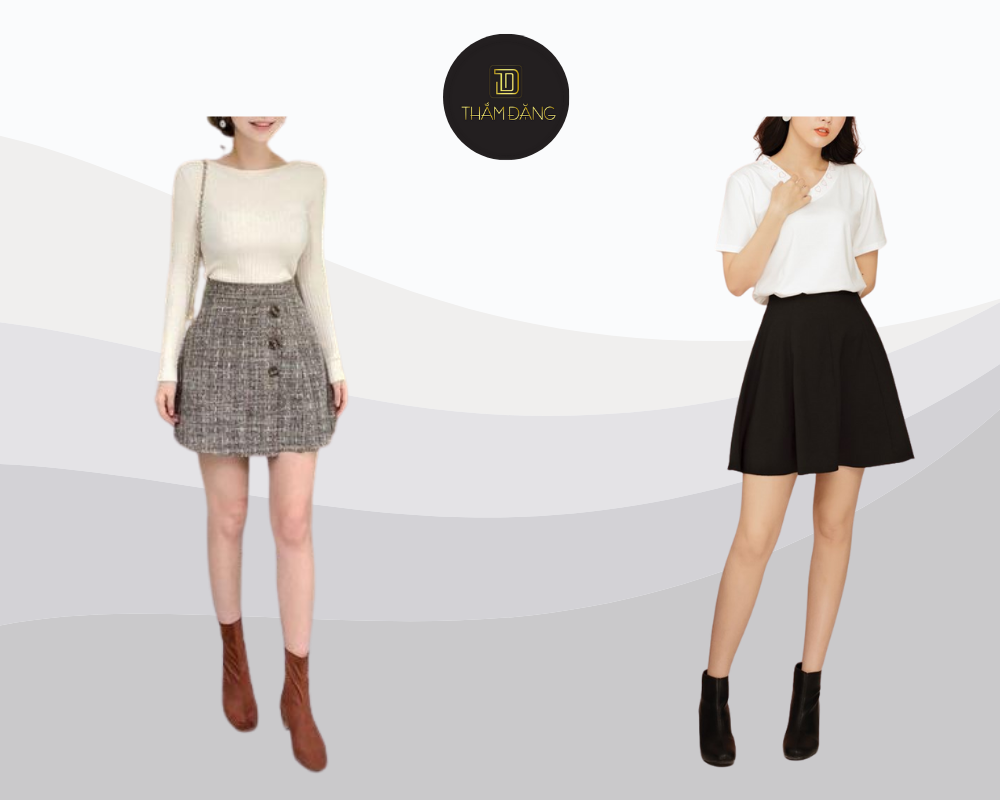 cách phối đồ với boot cổ lửng tôn dáng
