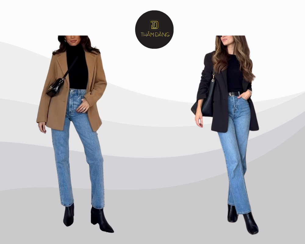 cách phối đồ với boot cổ lửng hiện đại