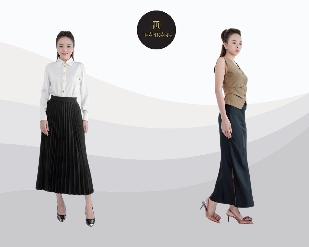 Sáu kiểu chân váy dài đen giúp nàng biến hóa phong cách linh hoạt mỗi ngày