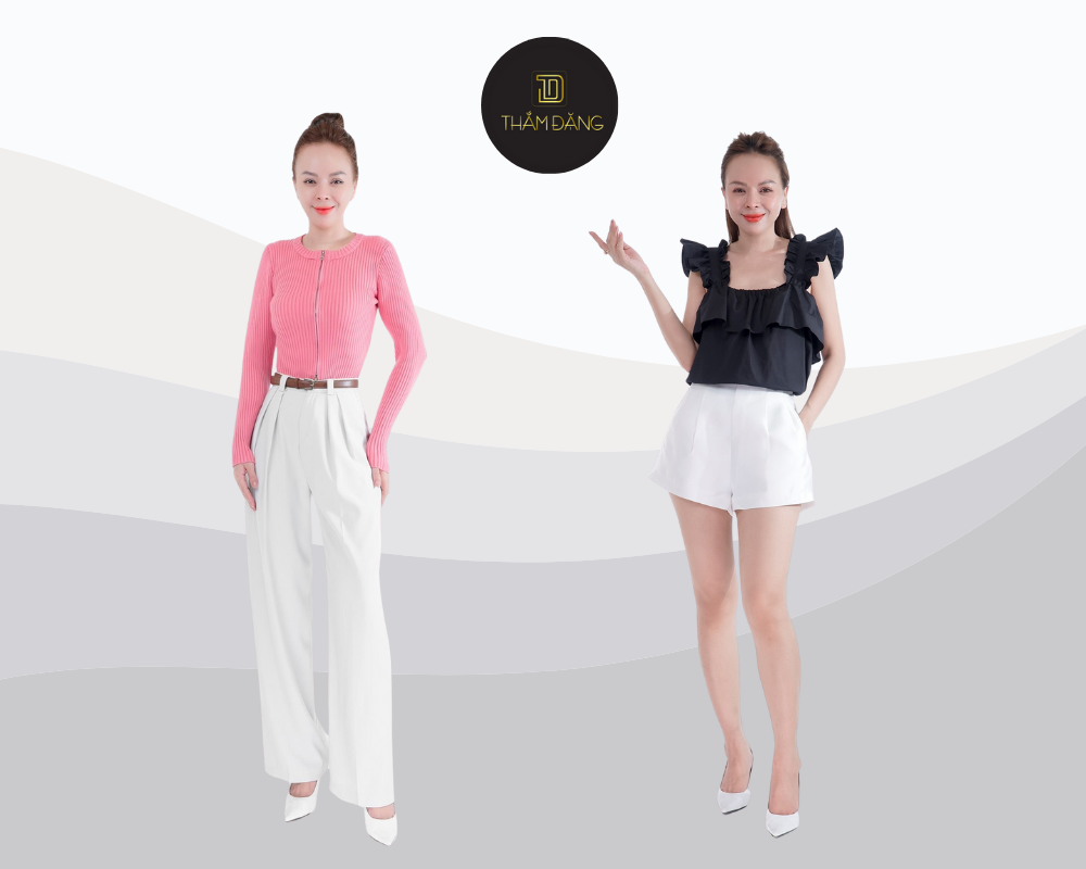 cách phối màu trắng mang lại vẻ đẹp năng động