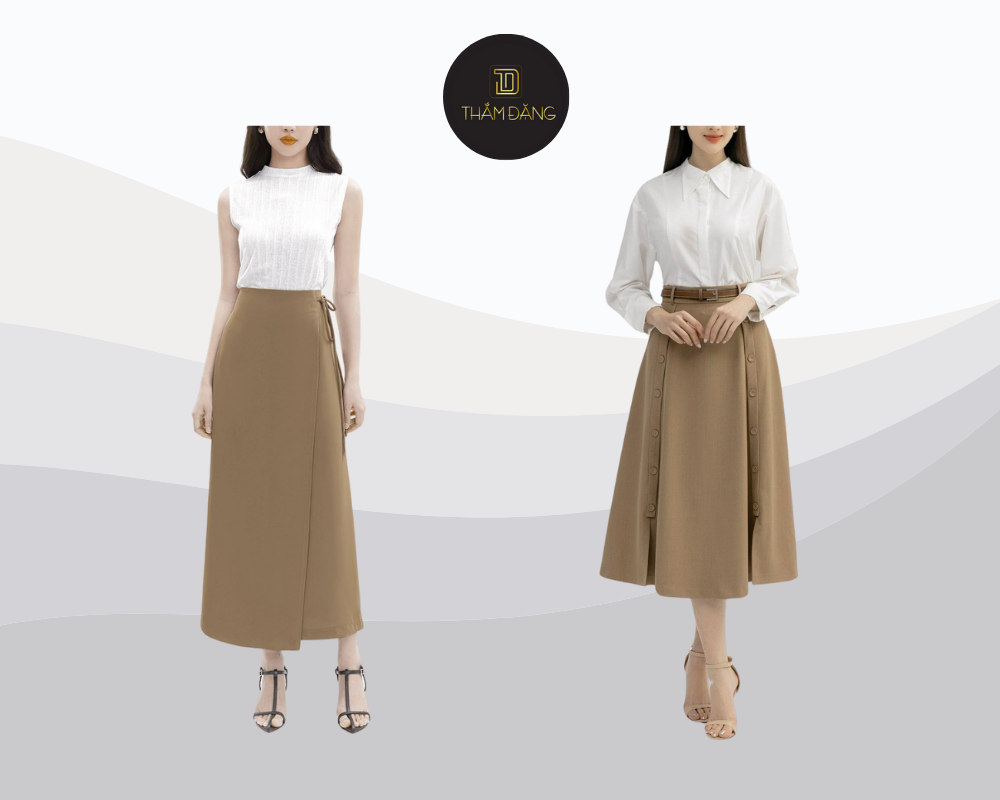 cách phối màu trắng phong cách nhẹ nhàng