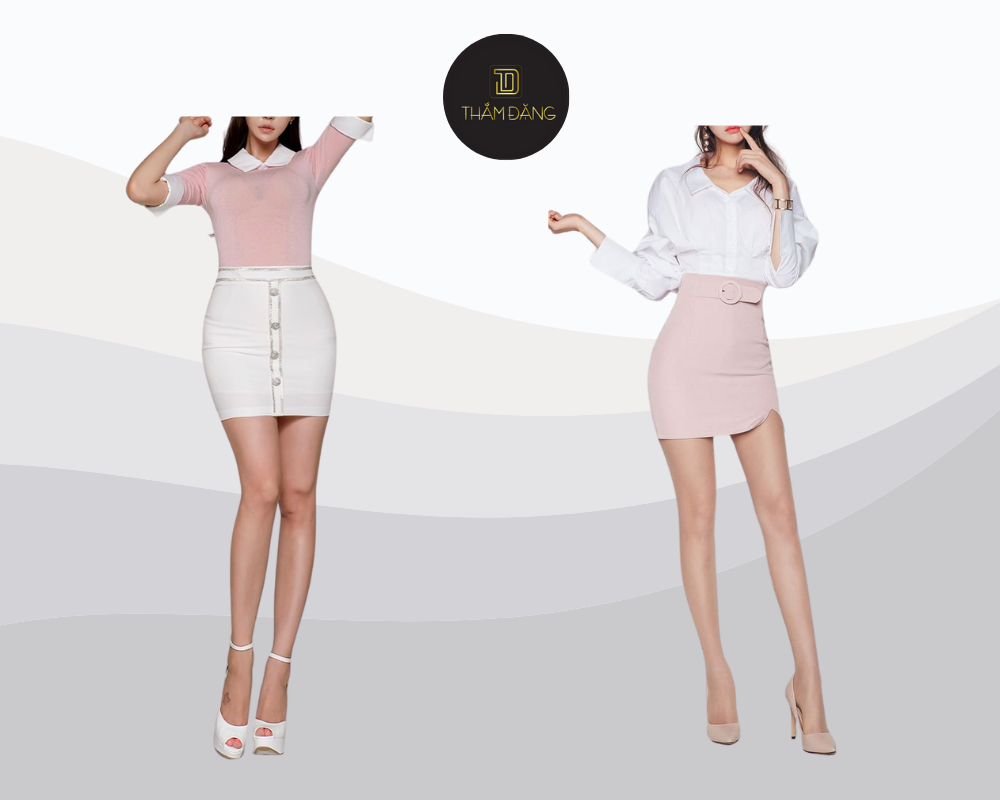 cách phối màu trắng phong cách ngọt ngào