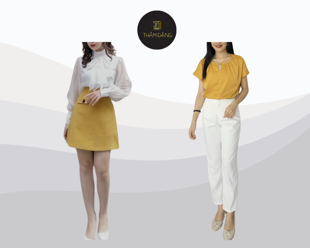 cách phối màu trắng cho outfit nữ