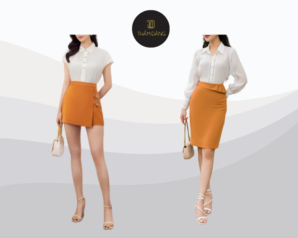 cách phối màu trắng cho trang phục tươi sáng