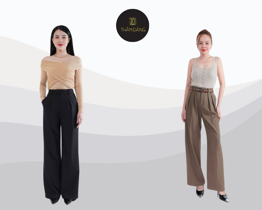 Phối quần tây áo sơ mi nữ chuẩn đẹp giúp bạn tự tin và thanh lịch mỗi ngày.