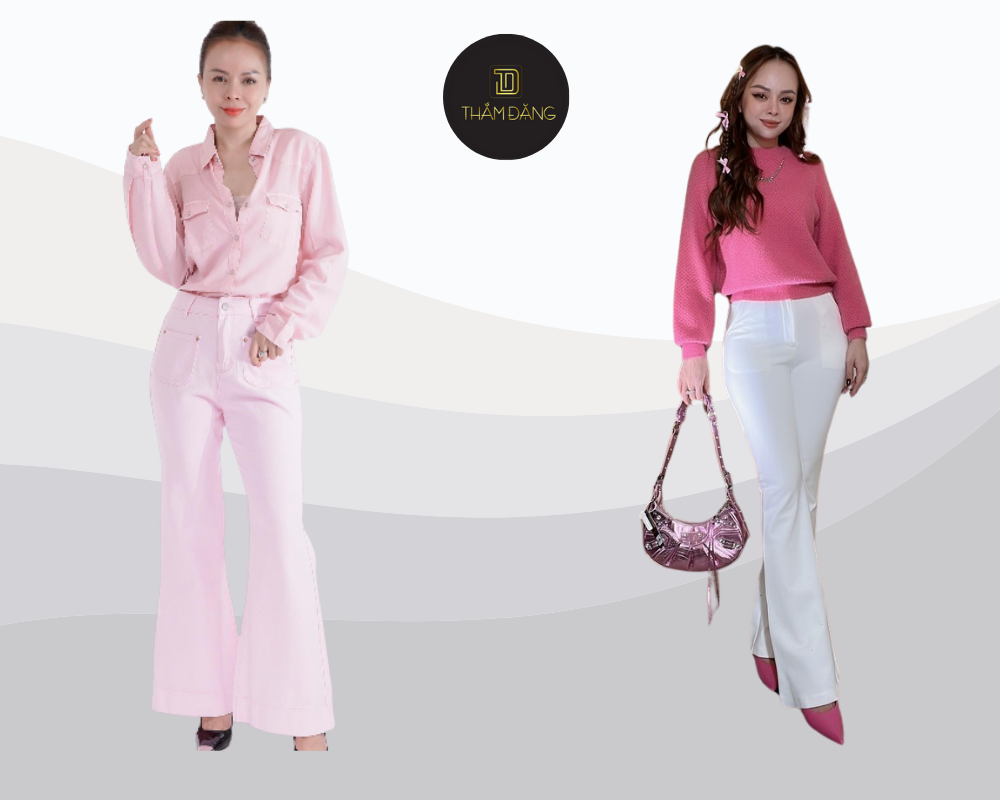 chân cong có nên mặc quần ống loe và, phối sao cho đẹp