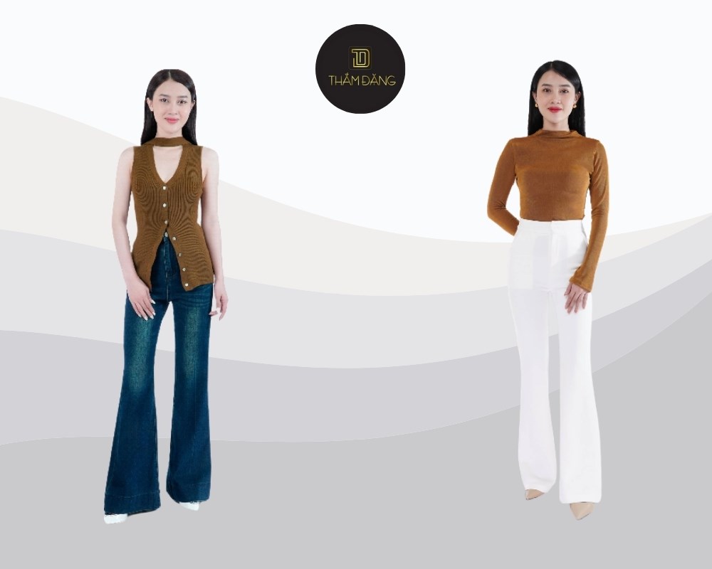 chân cong có nên mặc quần ống loe và lưu ý khi phối