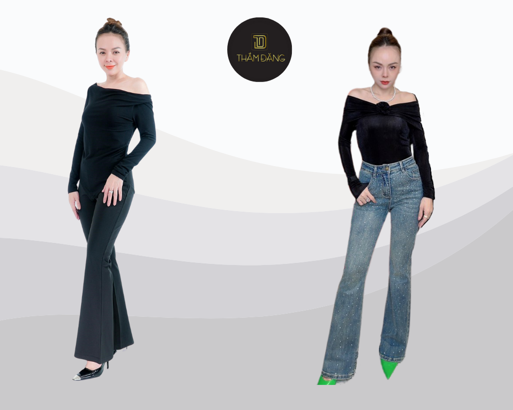 chân nhỏ có nên mặc quần ống loe, phối thế nào đẹp?