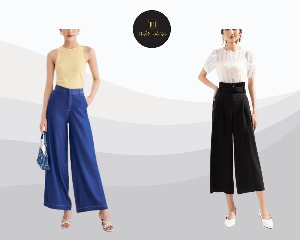 Chân to nên mặc quần gì cho gọn dáng