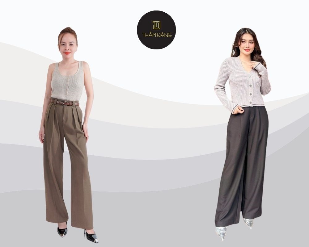 Chân to nên mặc quần gì đi học