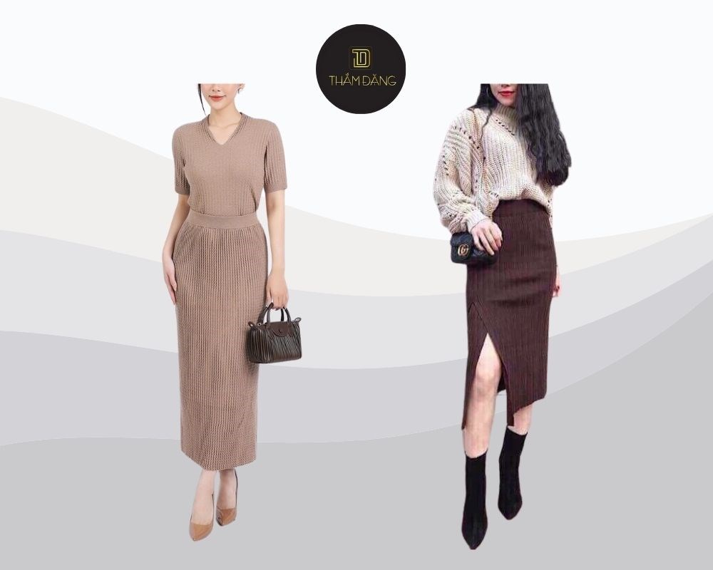 Hiện nay, có 6 kiểu chân váy len dài được phái đẹp ưa chuộng và sử dụng phổ biến