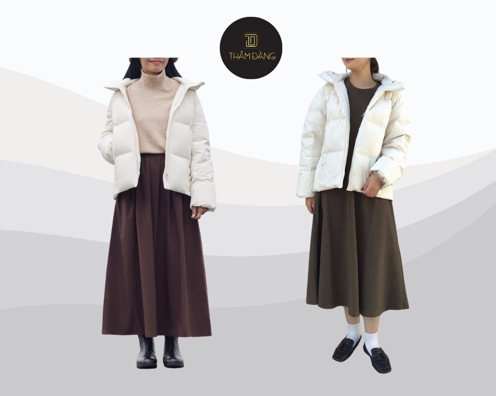 Combo lý tưởng cho những buổi đi mua sắm, đưa trẻ đi chơi công viên hay đi dã ngoại vào những ngày thời tiết giá lạnh