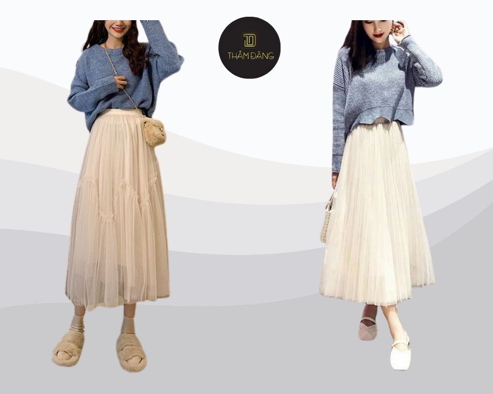Khi phối đồ chân váy tutu, hãy chú ý đến sự cân đối giữa các món đồ để tạo nên vẻ ngoài hài hòa