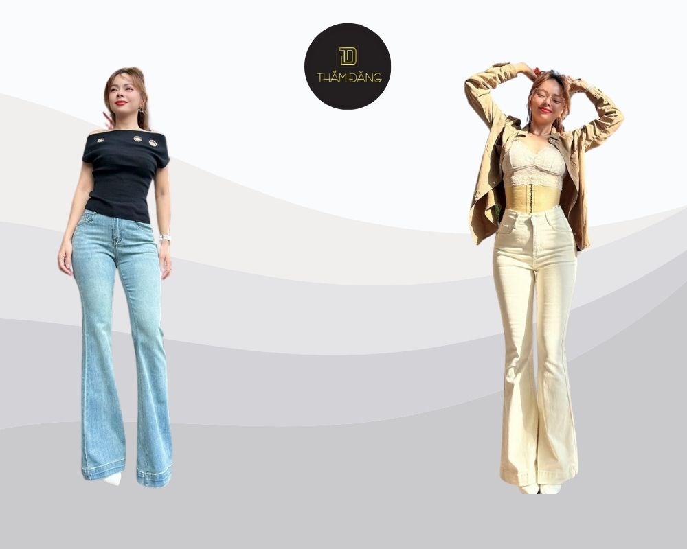 cách phối đồ chân vòng kiềng mặc quần gì