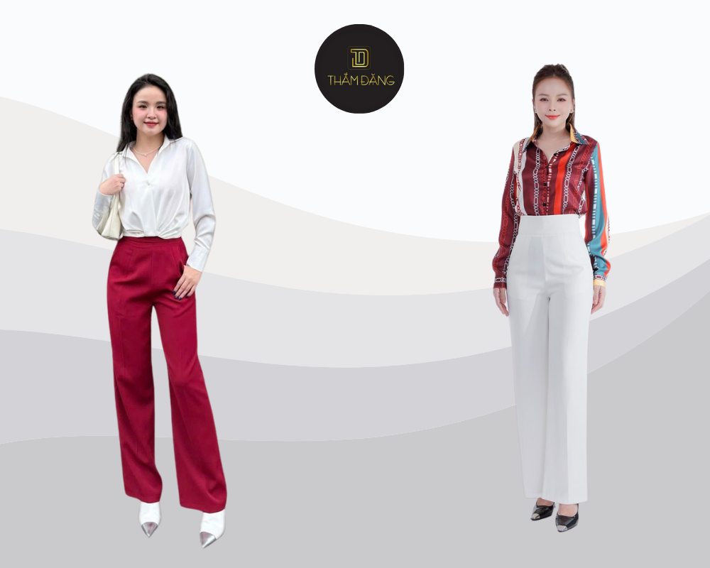 công thức chọn quần cho người béo