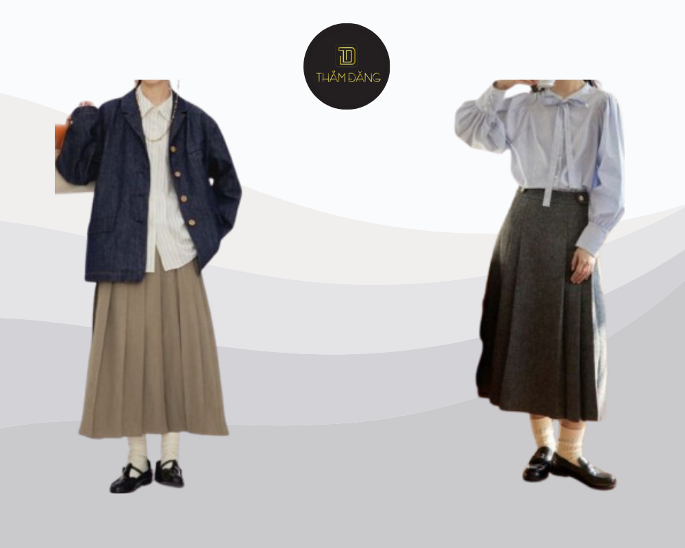 Áo sơ mi oversize mang đến sự thoải mái tuyệt đối cho dáng quả táo
