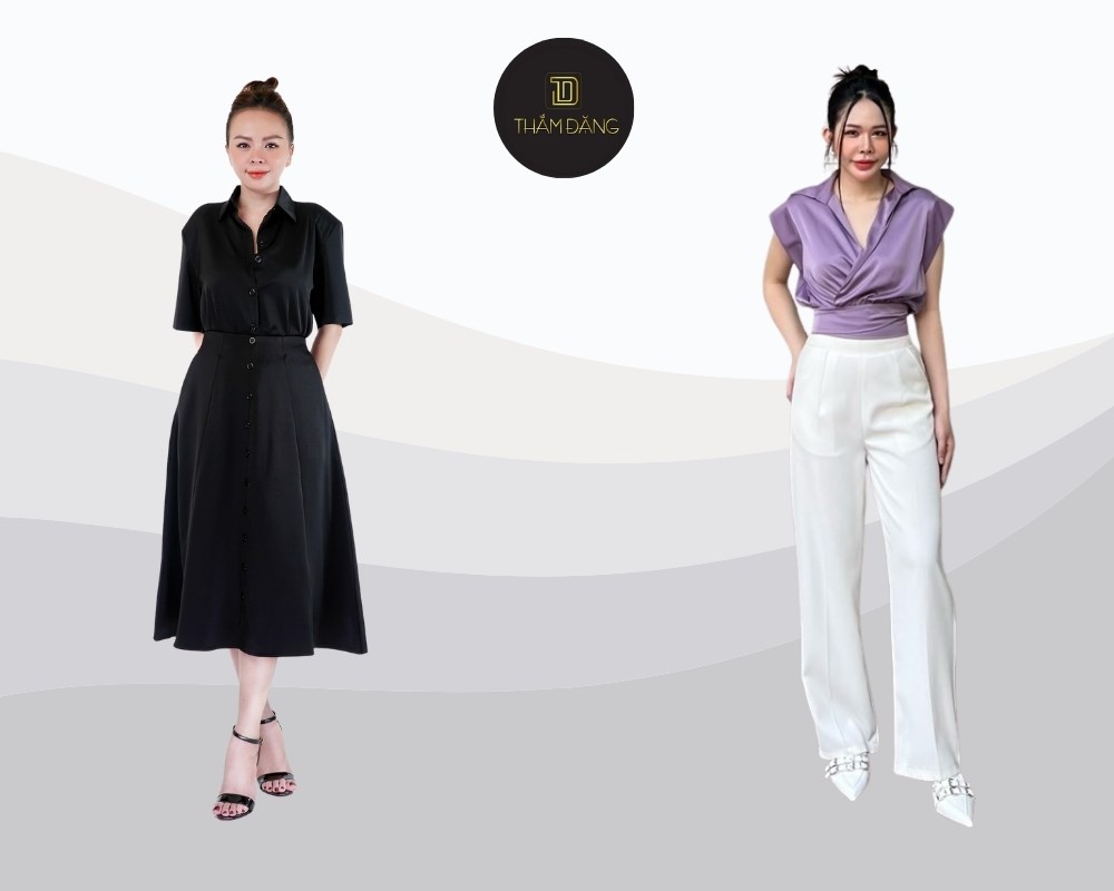 Chọn màu sắc trung tính như đen, trắng, xám, xanh navy để tạo hình ảnh chuyên nghiệp, tránh màu quá sặc sỡ