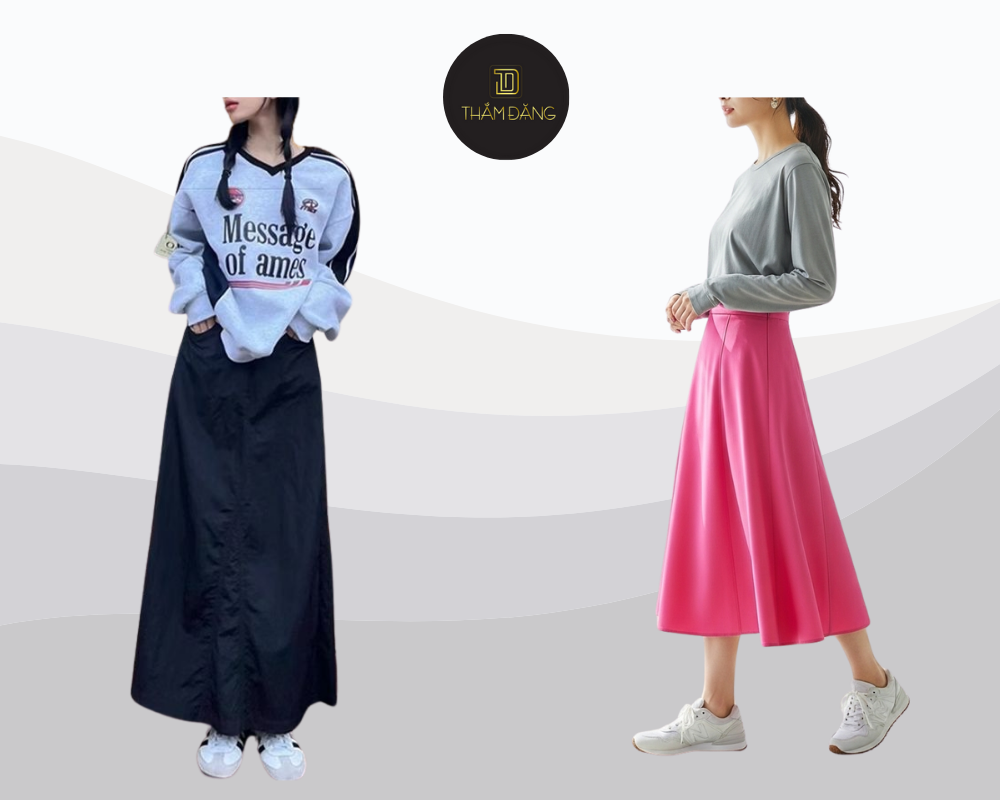Nữ tính tinh tế hòa quyện cùng năng động hiện đại cho ngày khám phá.