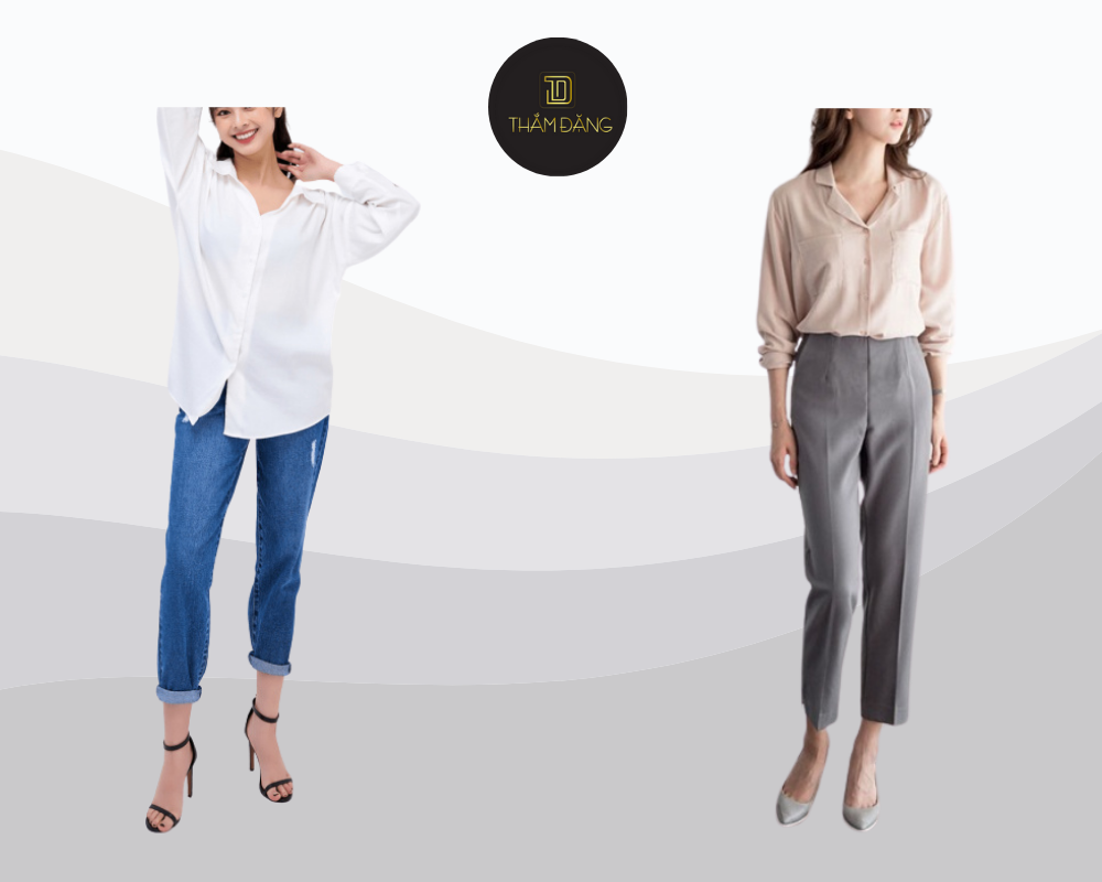đùi to nên mặc quần gì để giúp đôi chân thon gọn