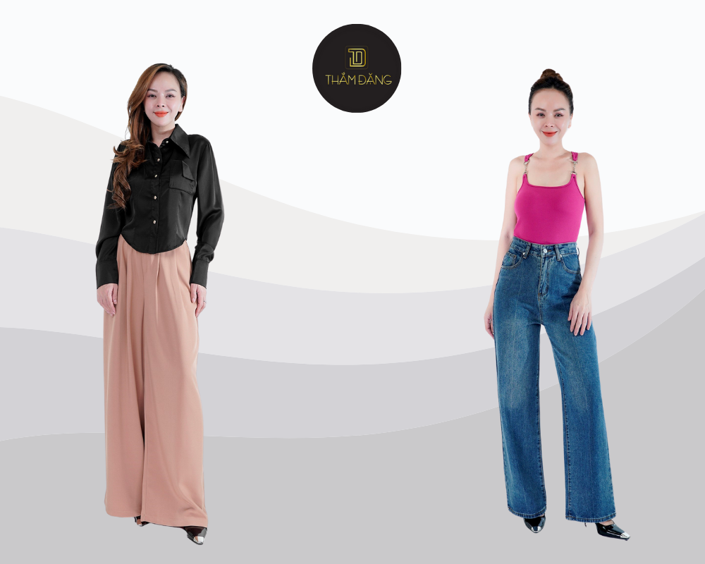 đùi to nên mặc quần gì giúp che khuyết điểm khéo léo