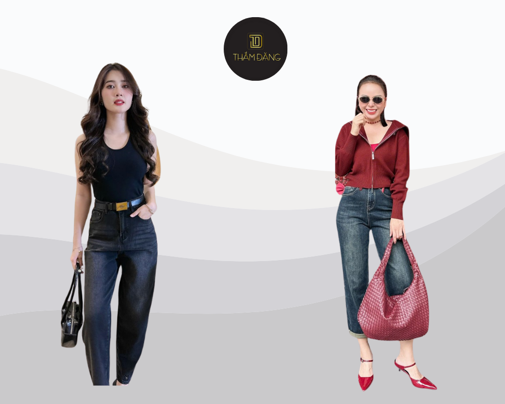 Baggy jeans là kiểu quần mang lại vẻ cá tính và trẻ trung